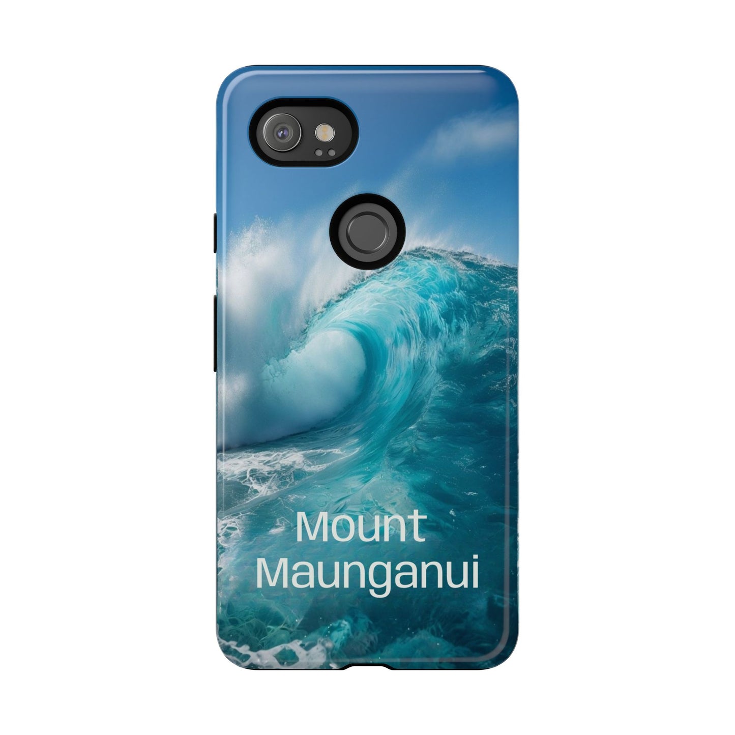 "Mount Maunganui" Mobile Phone Case (green)