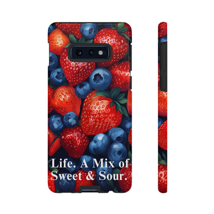 "Life. A Mix of Sweet and Sour" Mobile Phone Case