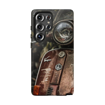 "Vespa. Old Soul, Full Tank" Mobile Phone Case