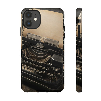 "Fade in. A Writer at the Cusp of Genius" Mobile Phone Case