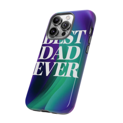 "Best Dad Ever" Mobile Phone Case (purple)