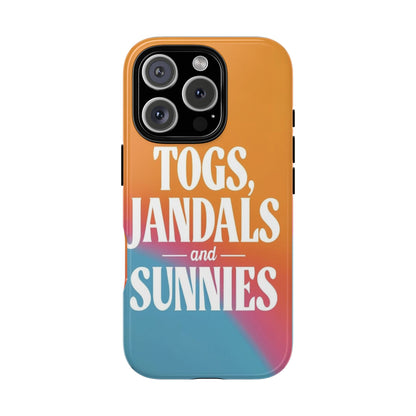 "Togs, Jandals and Sunnies" Mobile Phone Case