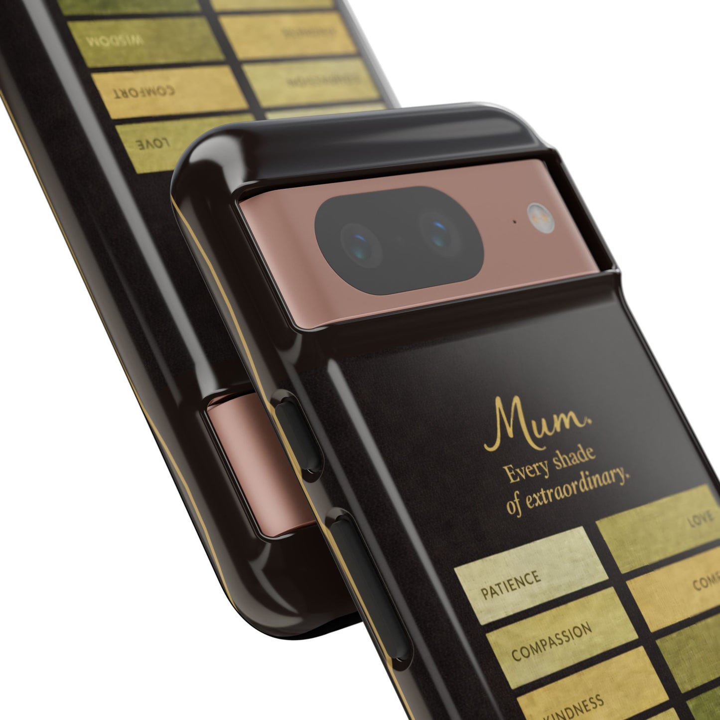"Every Shade of Extraordinary" Mobile Phone Case (green)