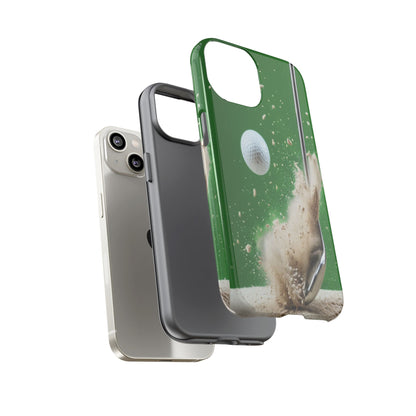 "Bunker Shot" Mobile Phone Case (light green)