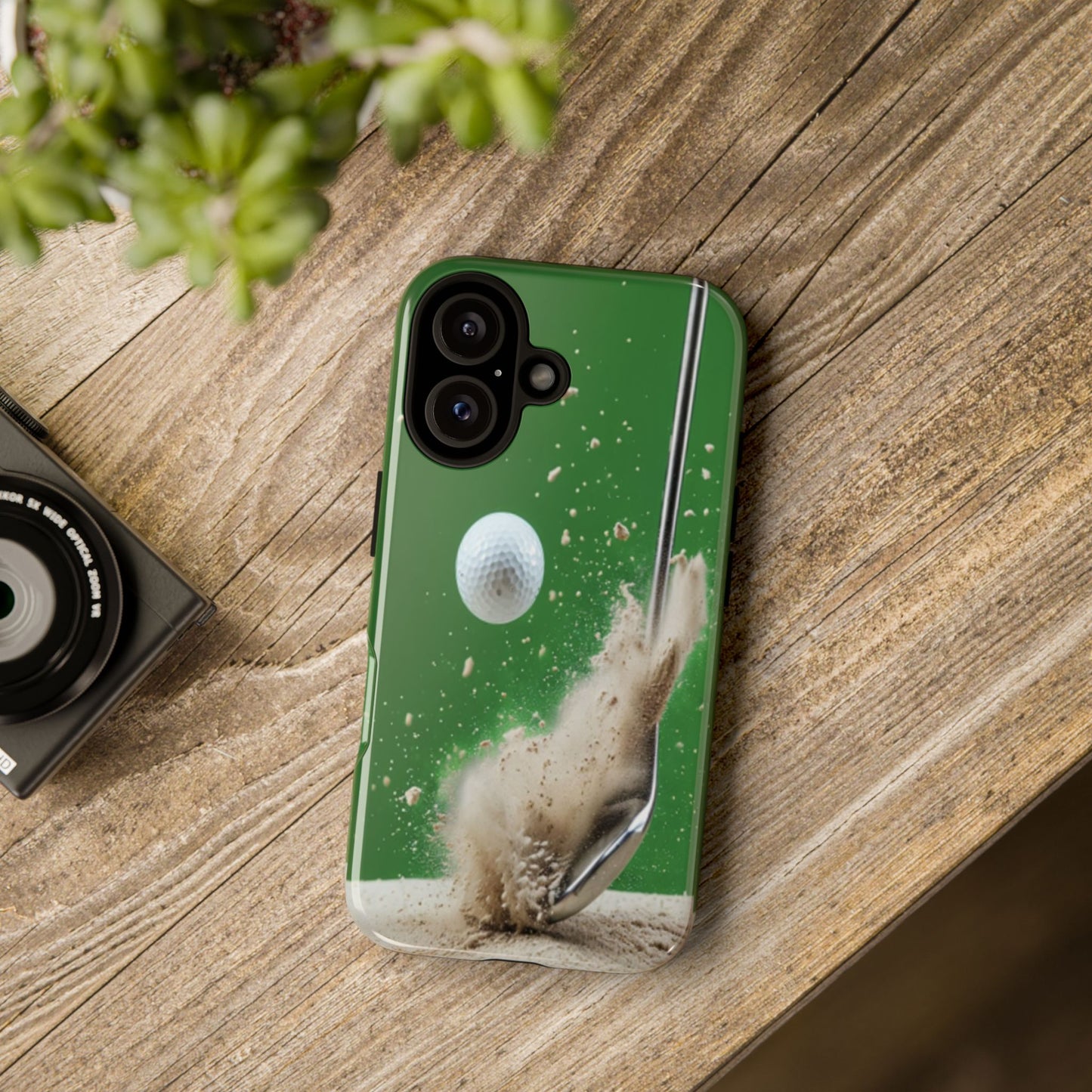 "Bunker Shot" Mobile Phone Case (light green)