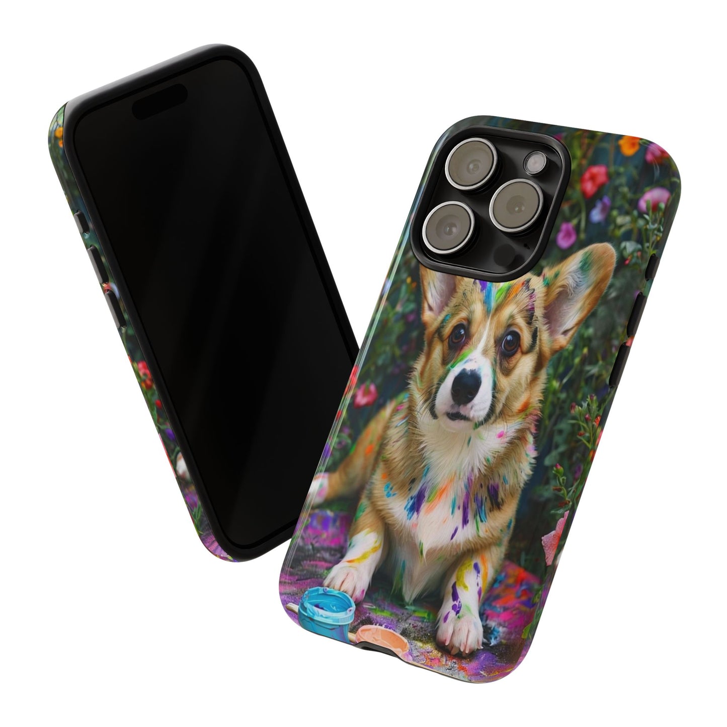 "Paint It Corgi" Mobile Phone Case