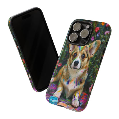 "Paint It Corgi" Mobile Phone Case