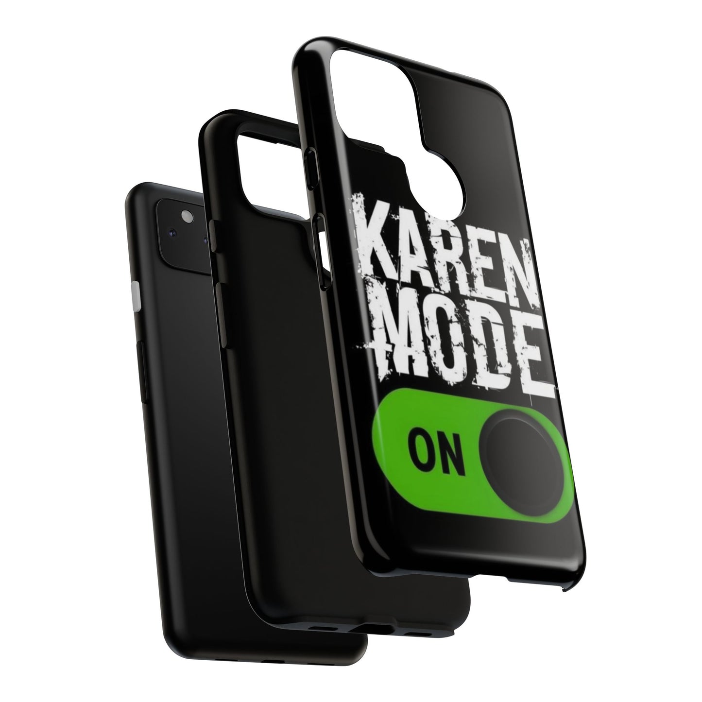 "Karen Mode On" Mobile Phone Case (green)