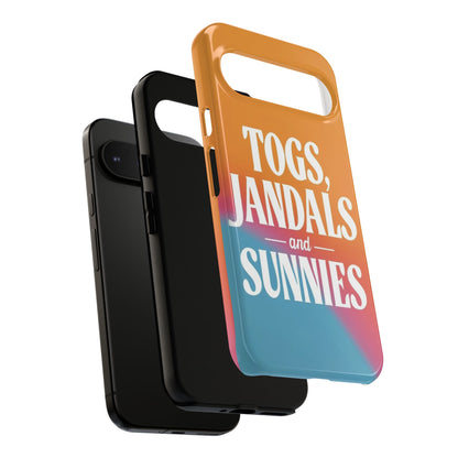 "Togs, Jandals and Sunnies" Mobile Phone Case
