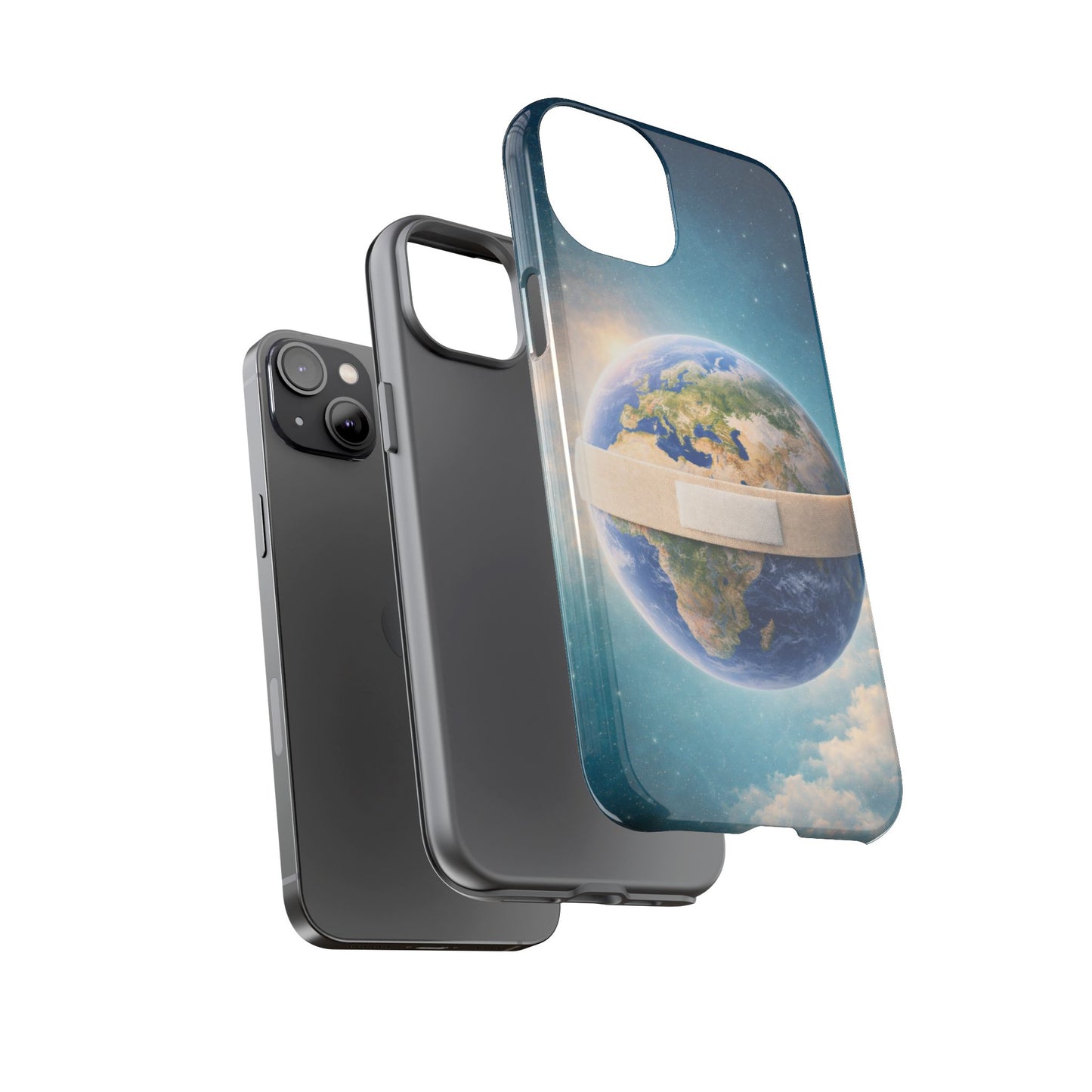 Earth Band Tough Case — Protective Planet Phone Case with Global Design