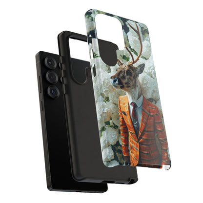 "The Stag" Mobile Phone Case (orange)