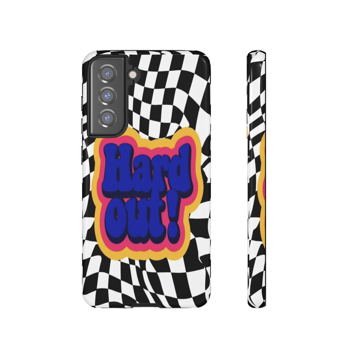 "Hard Out" Mobile Phone Case (blue)