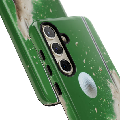 "Bunker Shot" Mobile Phone Case (light green)