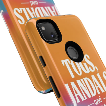 "Togs, Jandals and Sunnies" Mobile Phone Case