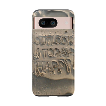"Life is Short.  Be Happy" Mobile Phone Case