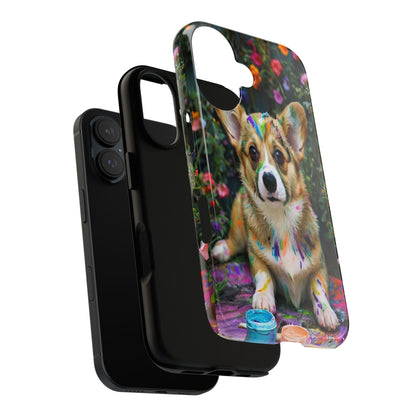 "Paint It Corgi" Mobile Phone Case