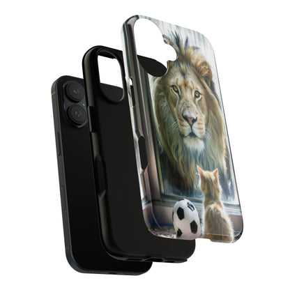 "The Lion Within" Mobile Phone Case (soccer)