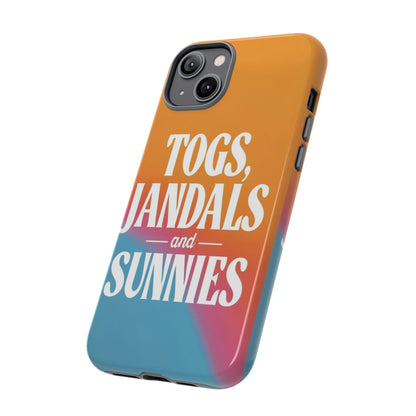 "Togs, Jandals and Sunnies" Mobile Phone Case