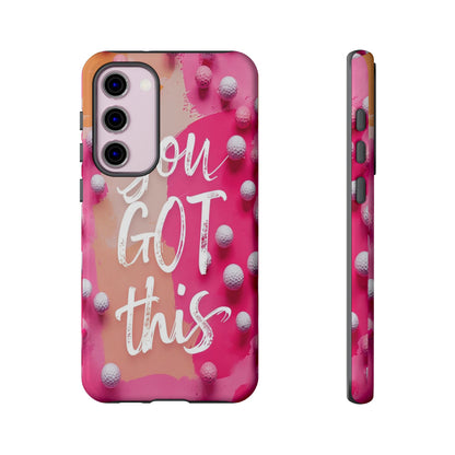 "You got This" (golf edition) Mobile Phone Case (pink)