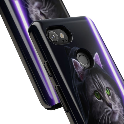 "Jedi Whisker" Mobile Phone Case (purple)