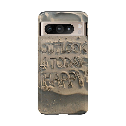 "Life is Short.  Be Happy" Mobile Phone Case