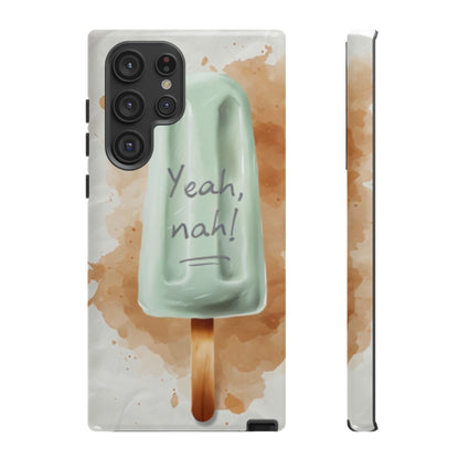 "Yeah, nah! Iceblock" Mobile Phone Case