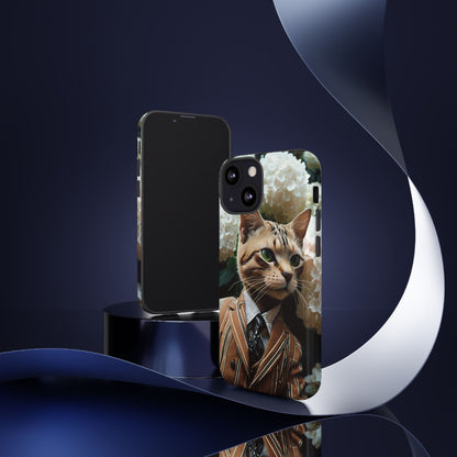 "The Feline Aristocrat" Mobile Phone Case
