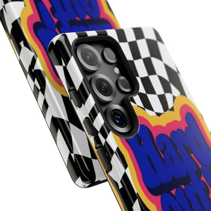 "Hard Out" Mobile Phone Case (blue)