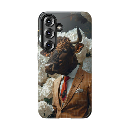 "The Genteel Bull" Mobile Phone Case