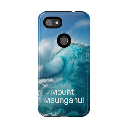 "Mount Maunganui" Mobile Phone Case (green)