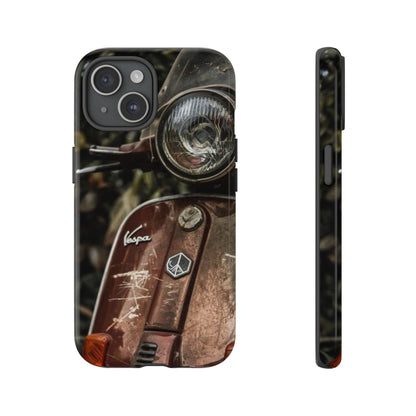 "Vespa. Old Soul, Full Tank" Mobile Phone Case