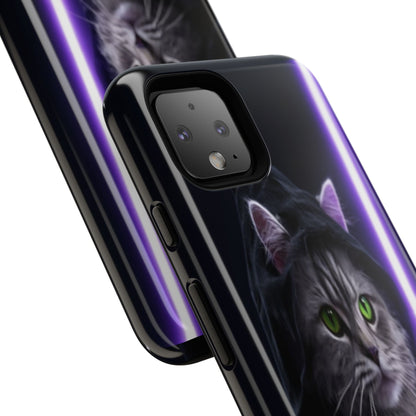 "Jedi Whisker" Mobile Phone Case (purple)
