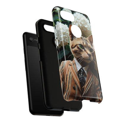 "The Feline Aristocrat" Mobile Phone Case