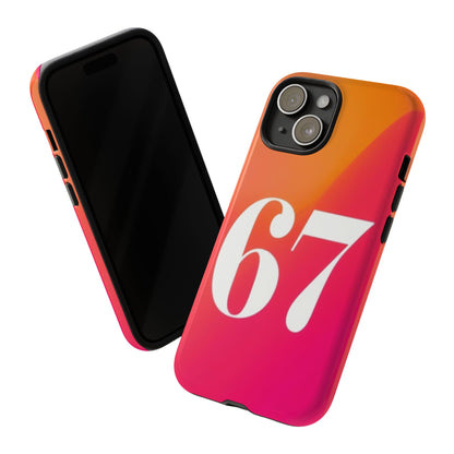 "67" Mobile Phone Case