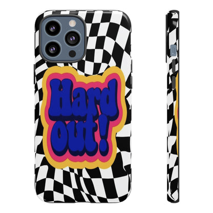 "Hard Out" Mobile Phone Case (blue)
