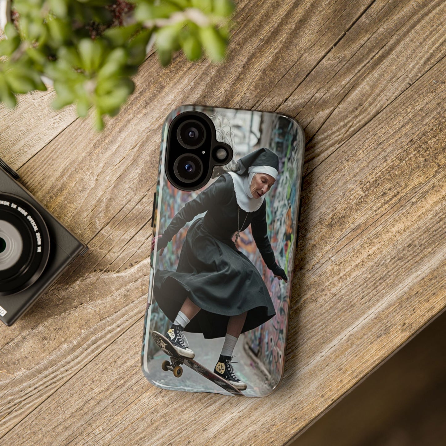 "Life is Short.  Do not judge a book by its Habit" Mobile Phone Case