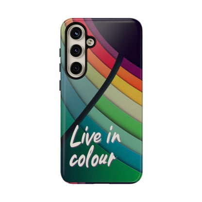 "Live in Colour" Mobile Phone Case