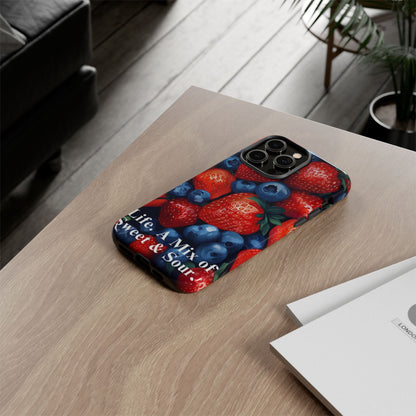 "Life. A Mix of Sweet and Sour" Mobile Phone Case