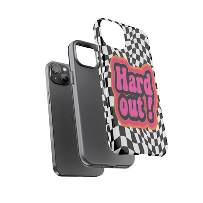 "Hard Out" Mobile Phone Case (pink)