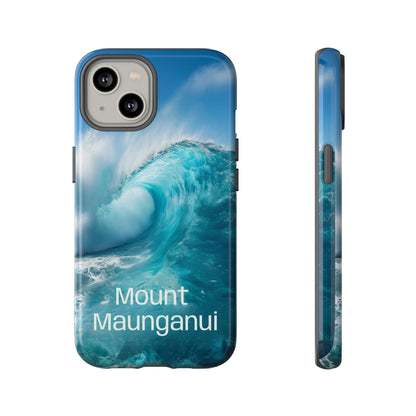 "Mount Maunganui" Mobile Phone Case (green)
