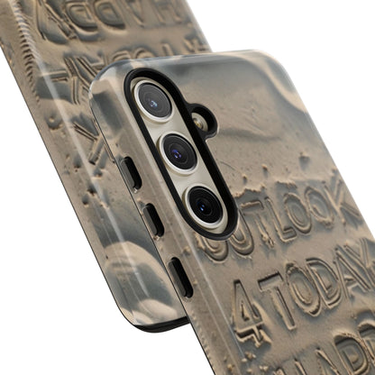 "Life is Short.  Be Happy" Mobile Phone Case