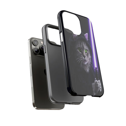"Jedi Whisker" Mobile Phone Case (purple)