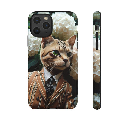 "The Feline Aristocrat" Mobile Phone Case