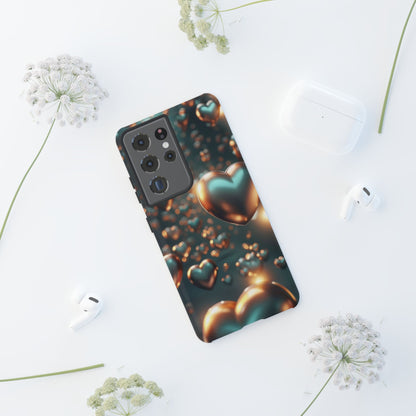 "Hearts on Repeat" Mobile Phone Case