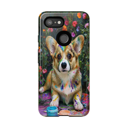 "Paint It Corgi" Mobile Phone Case