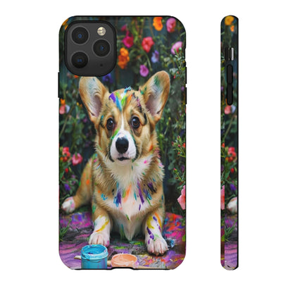 "Paint It Corgi" Mobile Phone Case