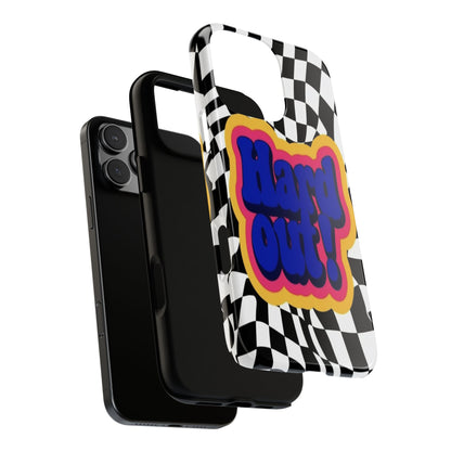 "Hard Out" Mobile Phone Case (blue)