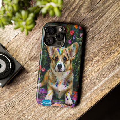 "Paint It Corgi" Mobile Phone Case