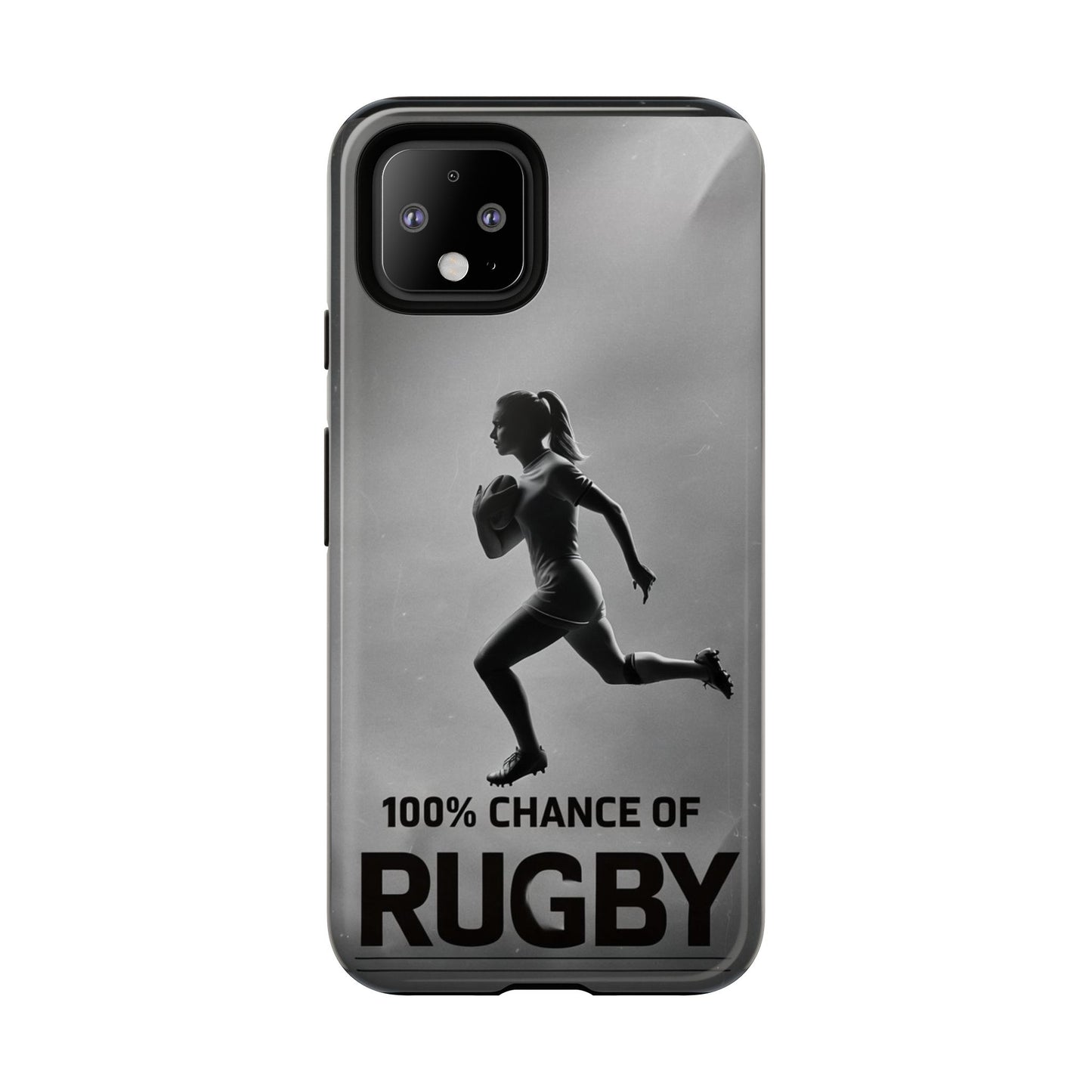 "Rain, Shine, Rugby" Mobile Phone Case