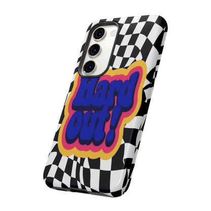 "Hard Out" Mobile Phone Case (blue)